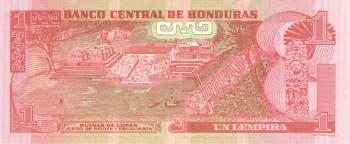 Honduras P.089b - 1 Lempira 6.5.2010 UNC