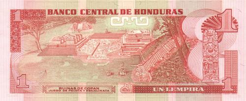 Honduras P.068b - 1 Lempira 18.10.1984 UNC