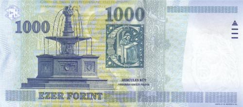 Ungarn P.180a - 1000 Forint 1998 UNC