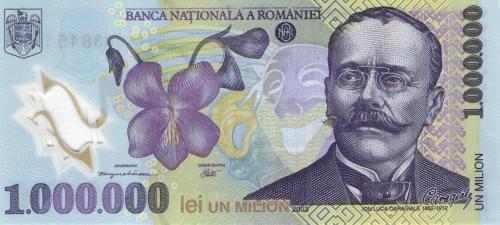 Rumänien P.116b - 1.000.000 Lei 2004 UNC