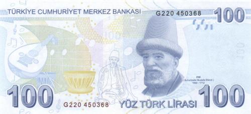 Türkei P.226e - 100 Lira 2009 UNC