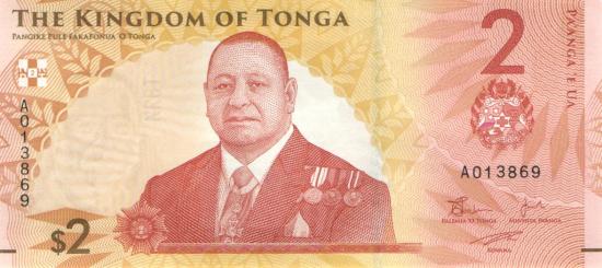Tonga P.050 - 2 Pa´anga (2023) UNC