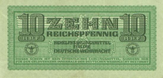 Ro.503 - 10 Reichspfennig 1942 VF