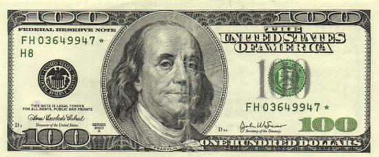 USA P.519b Replacement - 100 Dollars 2003 VF